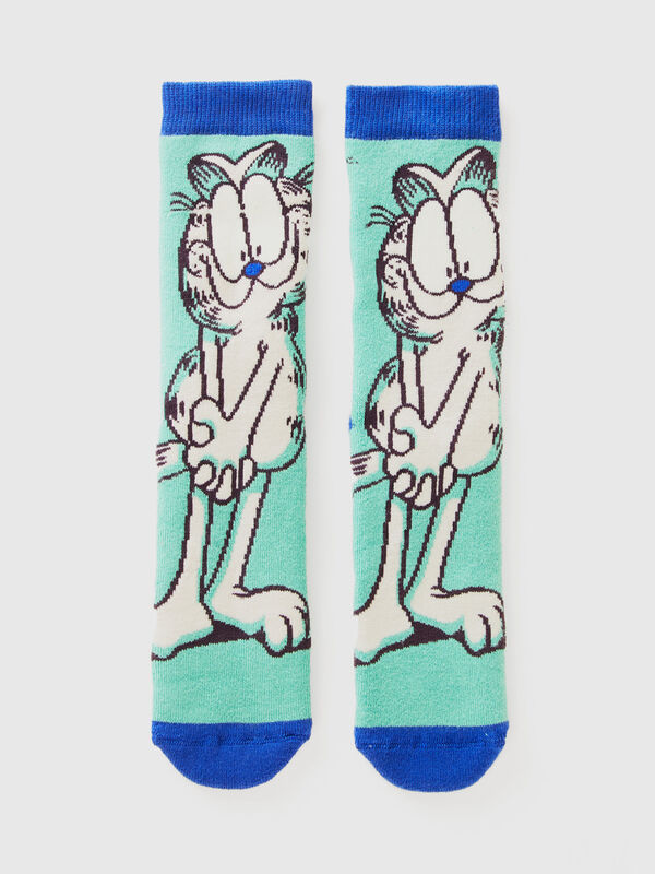 Garfield non-slip socks ©2024 by Paws, Inc. Junior Boy