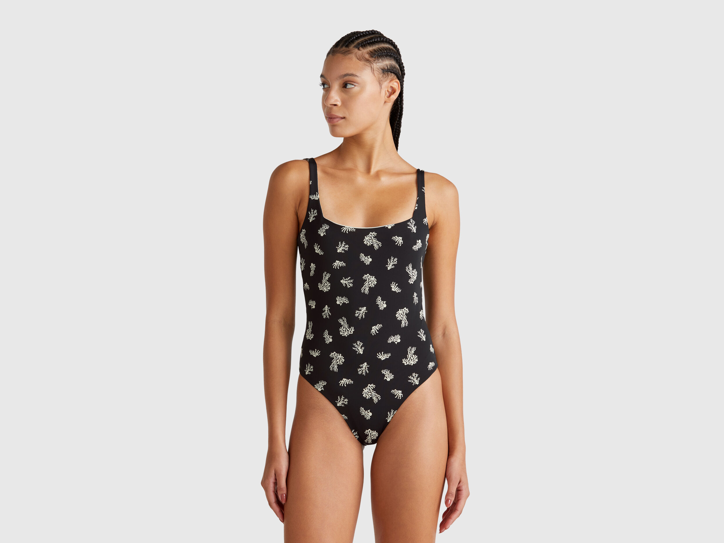 ワンピース BENETTON knit mini one-piece size M BENETTON knit mini one-piece size M