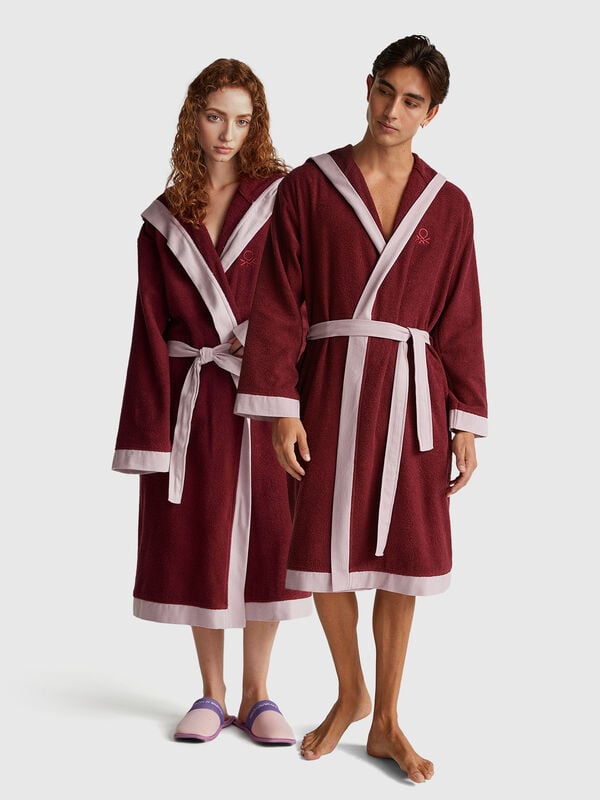 Robe with logo