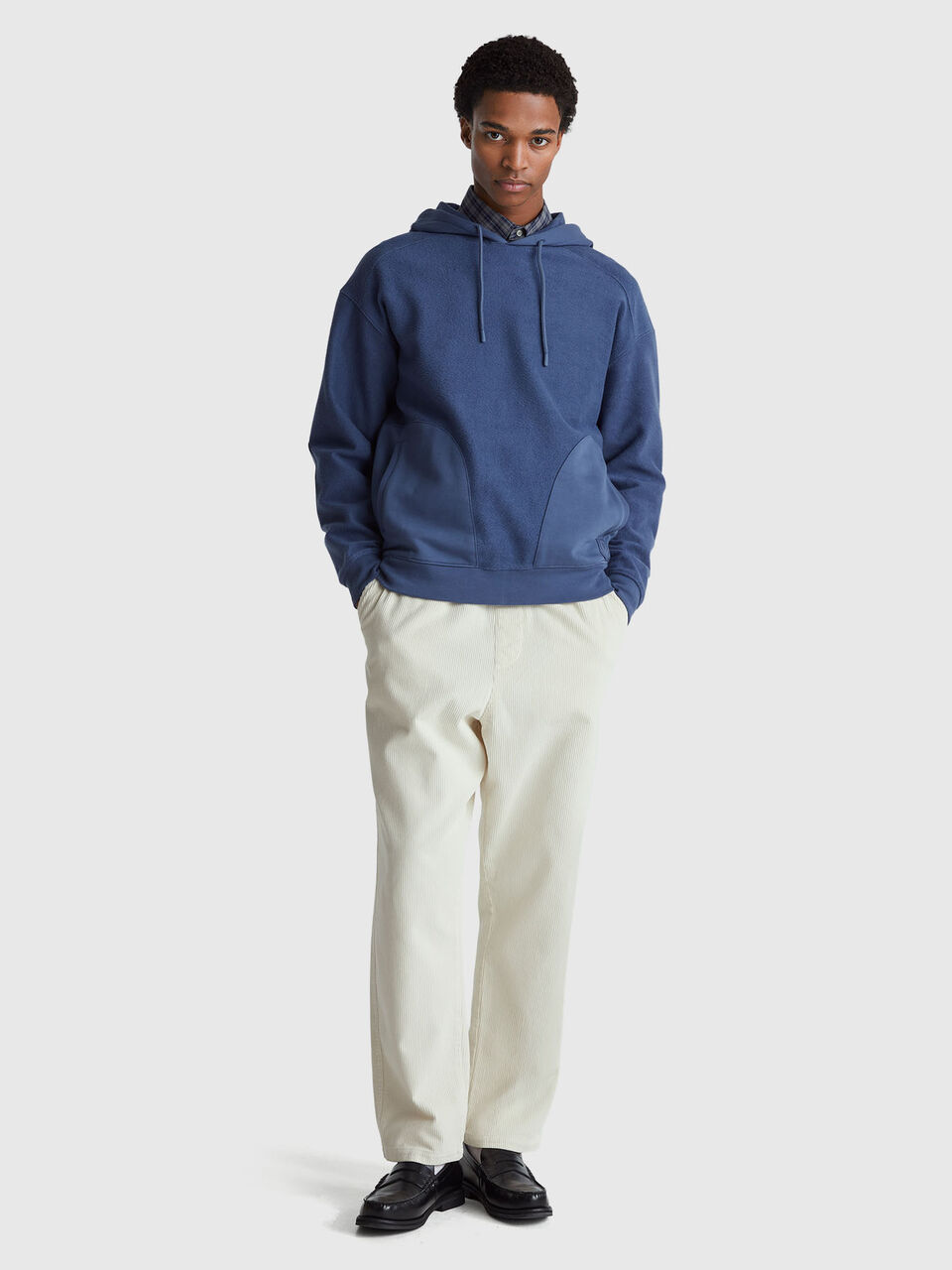 SWEATER W/HOOD Men image number null