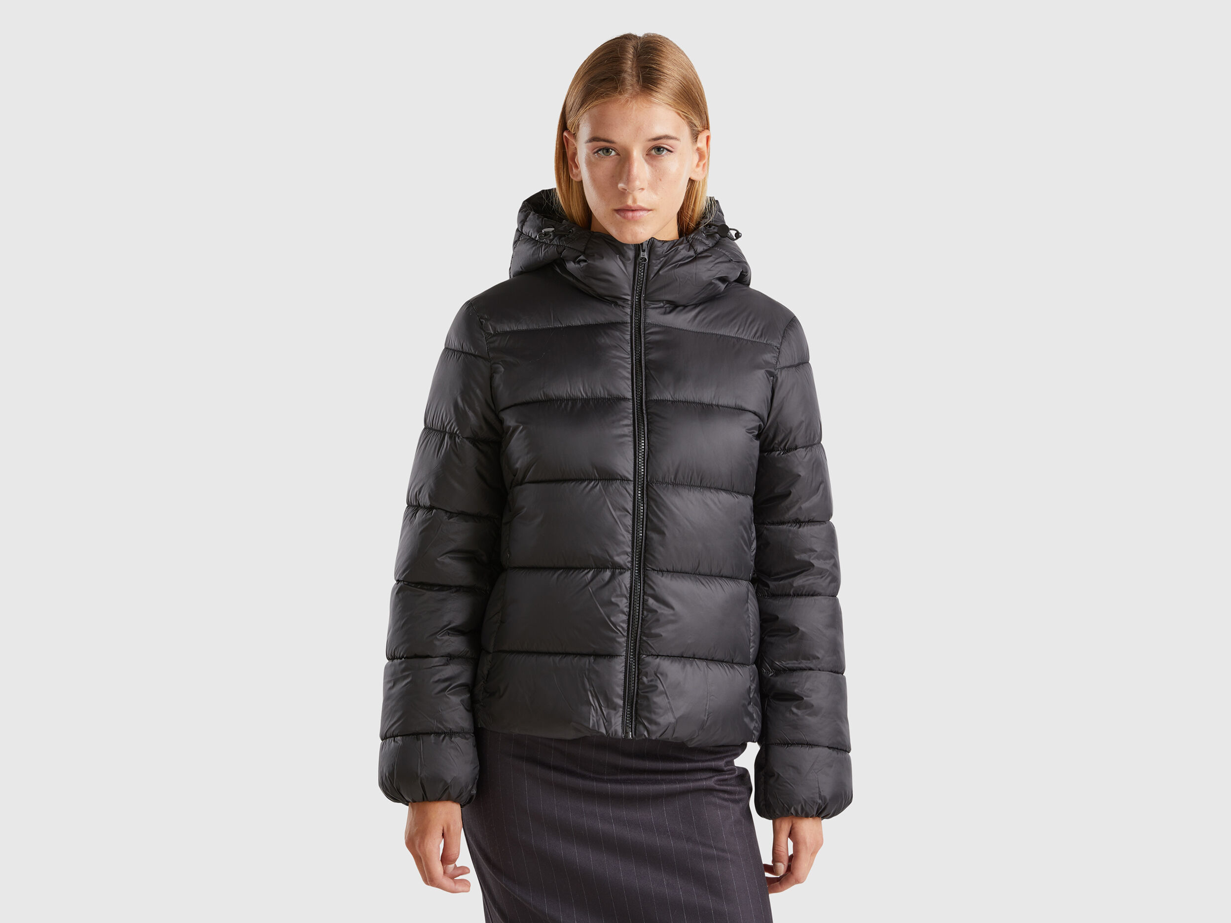 Womens padded puffer coat top