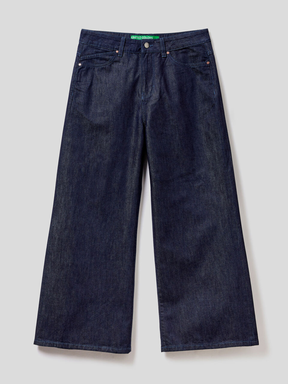 Lightweight denim trousers image number 1