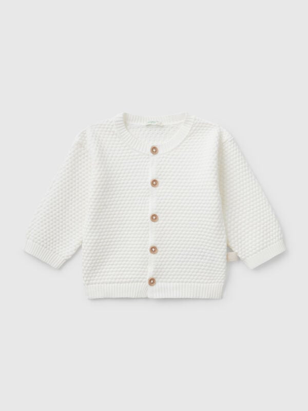 100% cotton knit cardigan New Born (0-18 months)