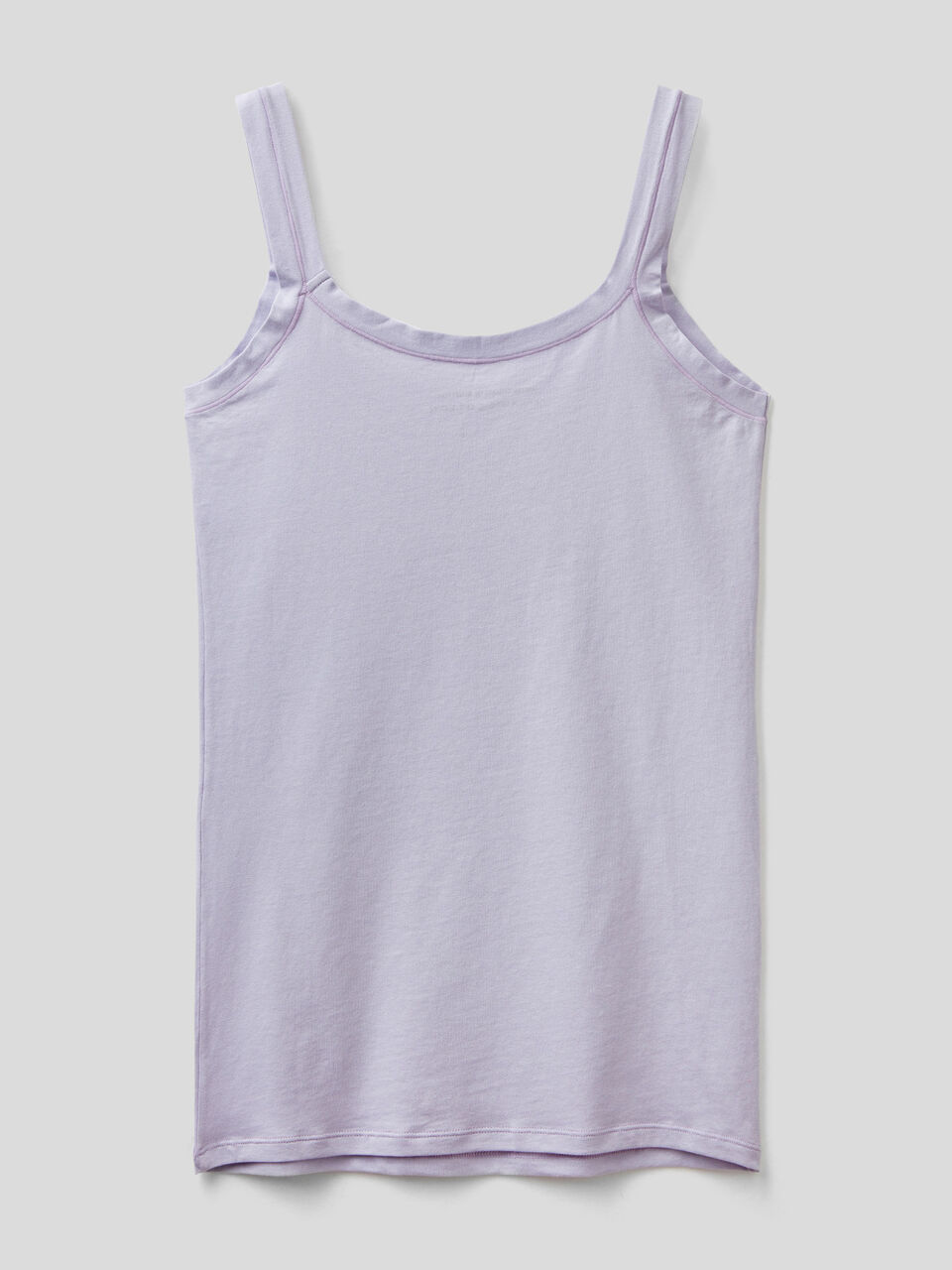 Tank top in super stretch organic cotton image number 2