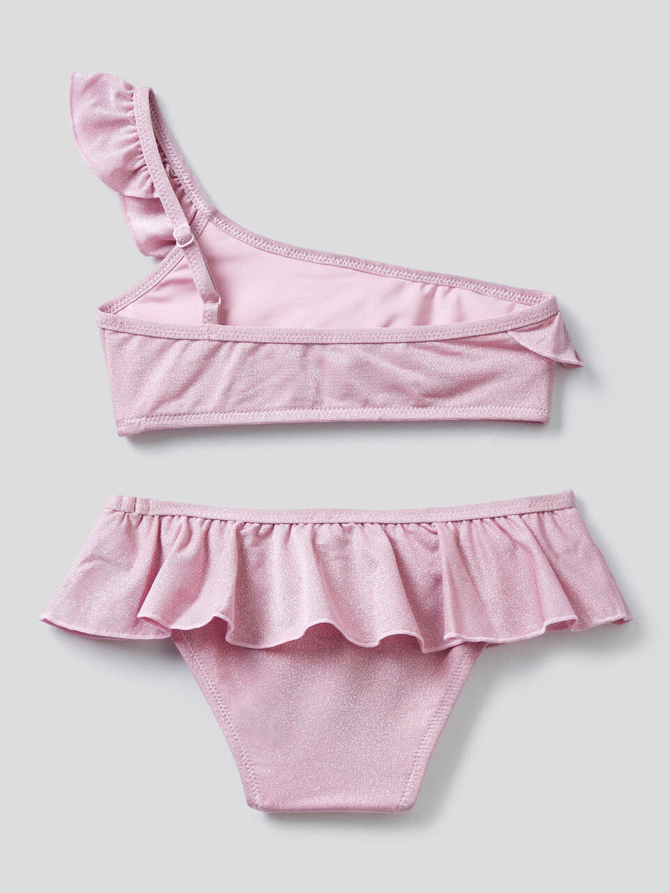Bikini with frills in lurex image number 2