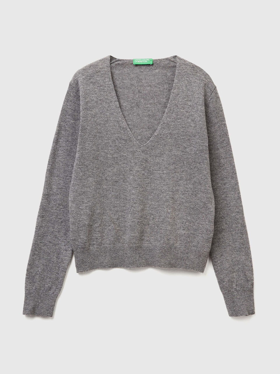 V NECK SWEATER L/S Women image number 1