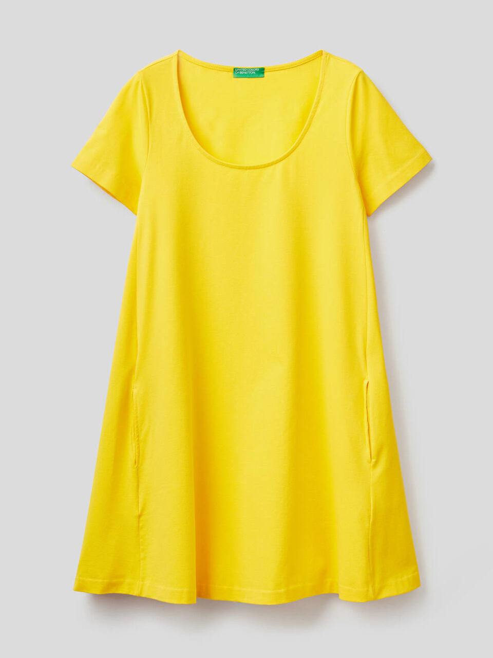 Stretch cotton dress image number 1