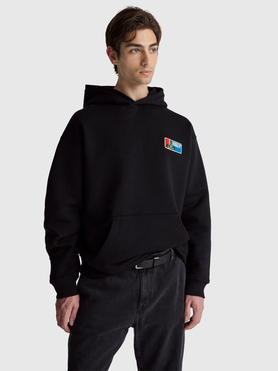 SWEATER W/HOOD image number null