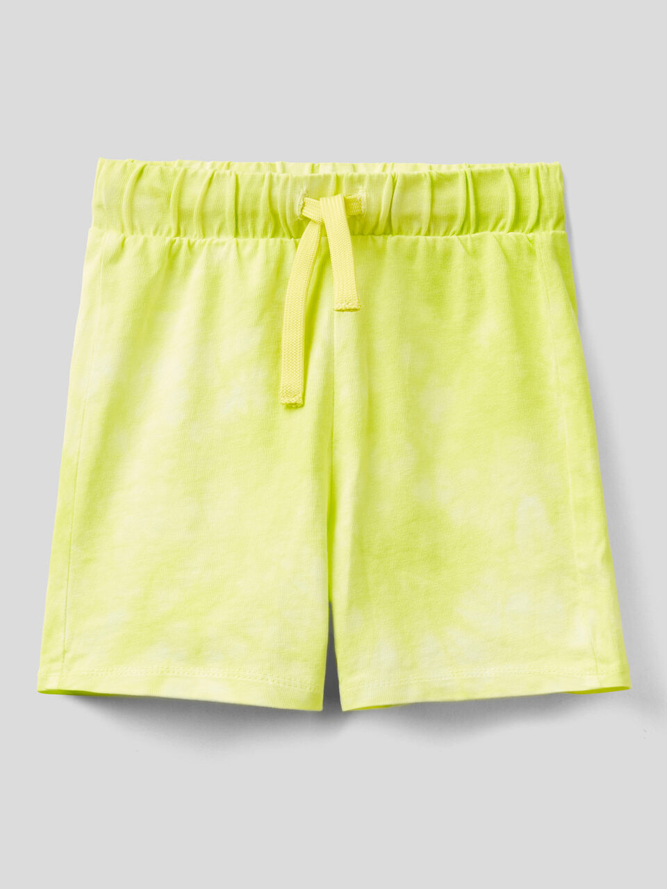 Tie-dye bermudas with drawstring image number 1