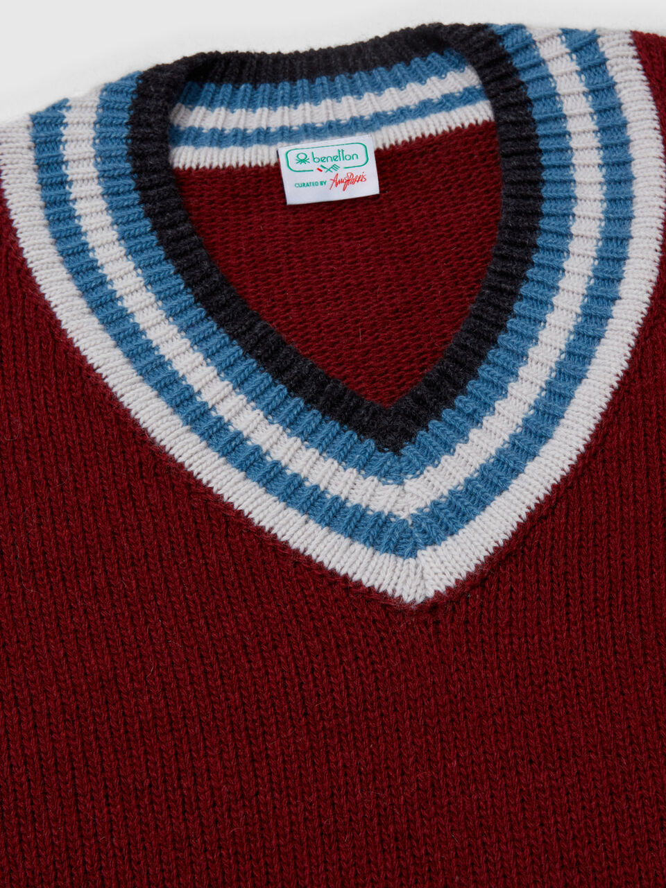 V NECK SWEATER L/S Men image number null