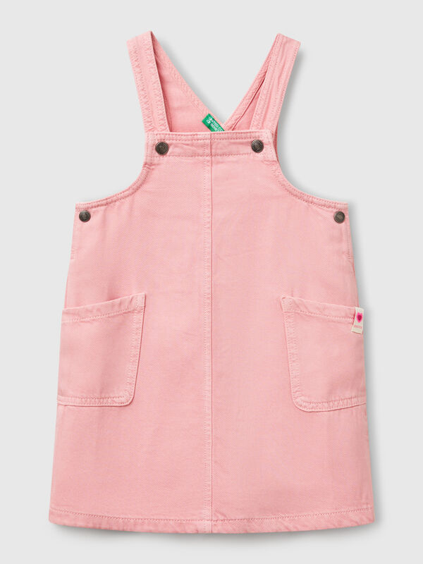 Flowy dungaree dress Junior Girl