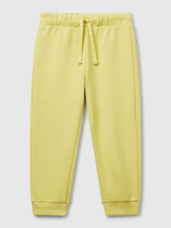 Cotton trousers with logo Junior Boy