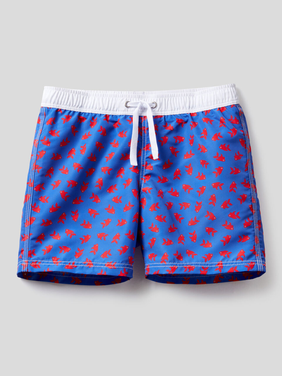 Swim trunks with pattern print image number 1