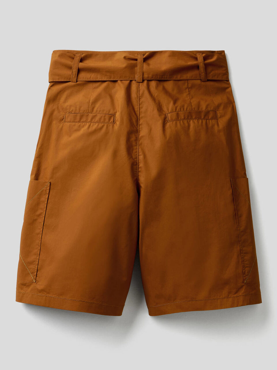 Cargo bermudas in 100% cotton image number 2