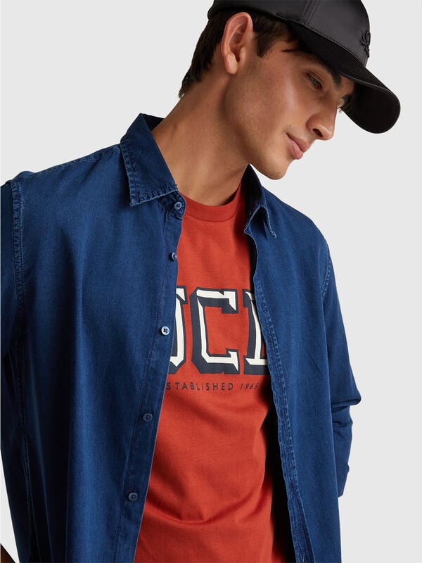 Chambray shirt Men