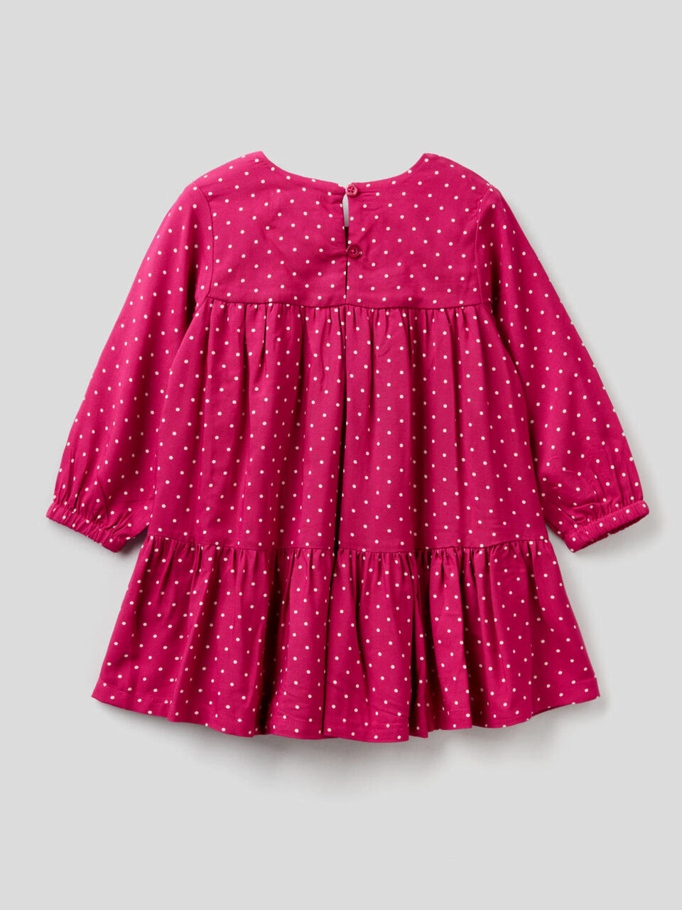 Patterned dress in sustainable viscose image number 2