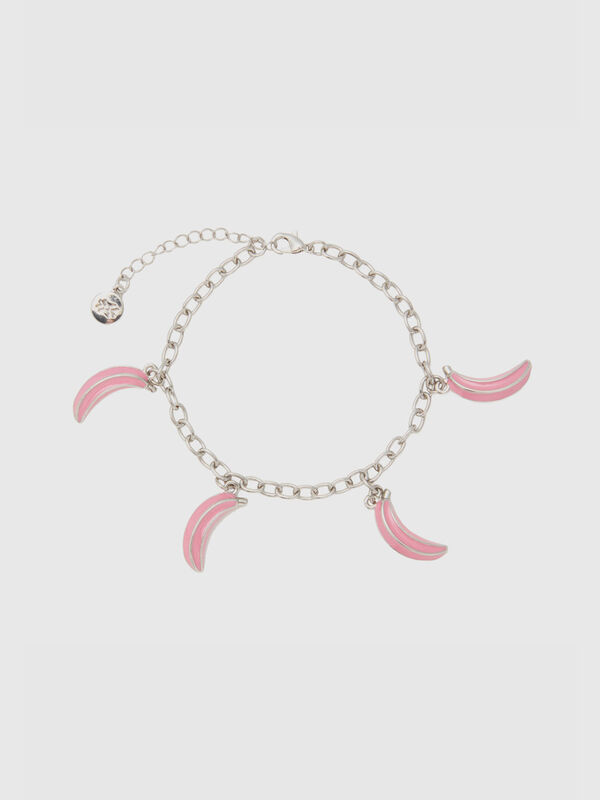Bracelet with pink bananas Women