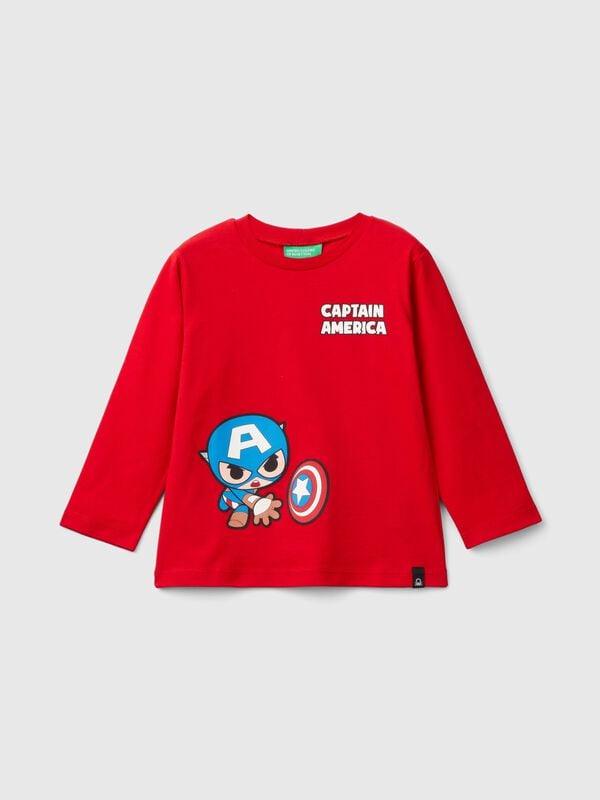 Red ©Marvel Captain America t-shirt Junior Boy