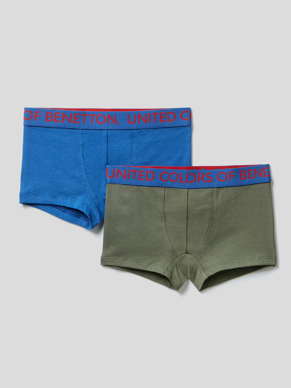 Two boxers with logoed elastic image number 1