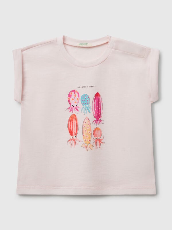 Short sleeve t-shirt with print New Born (0-18 months)