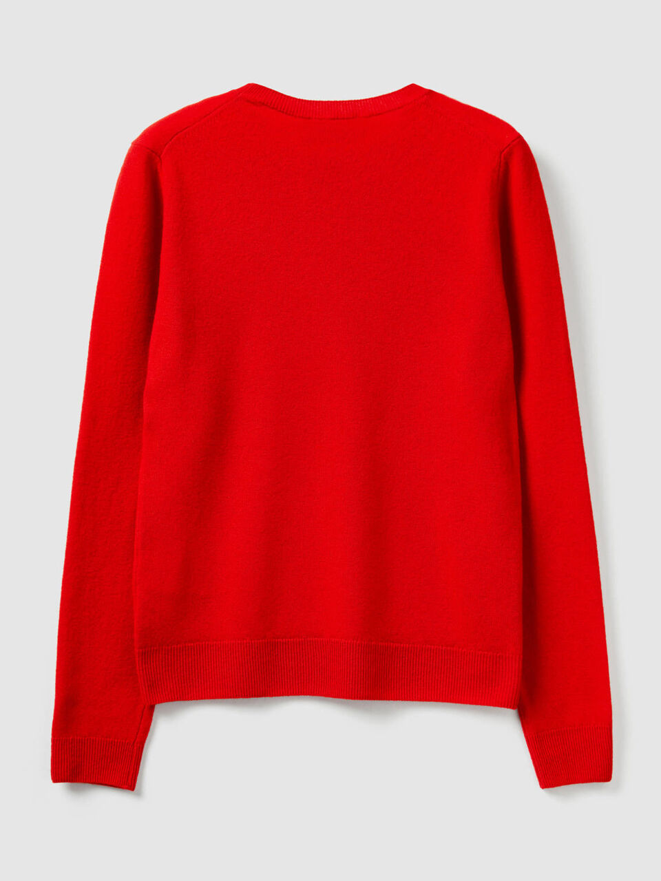 Crew neck sweater in pure virgin wool image number 2