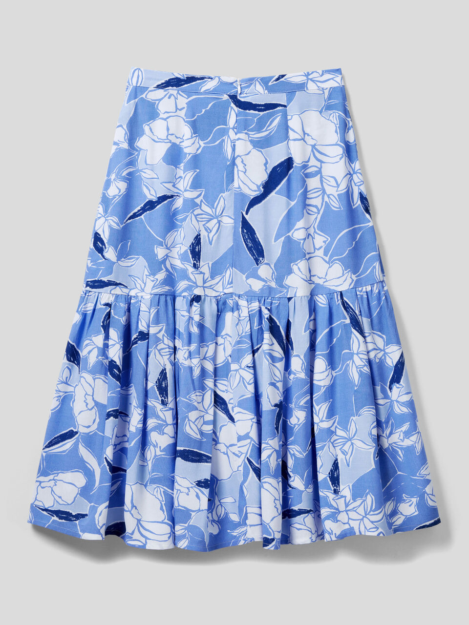 Floral midi skirt image number 2
