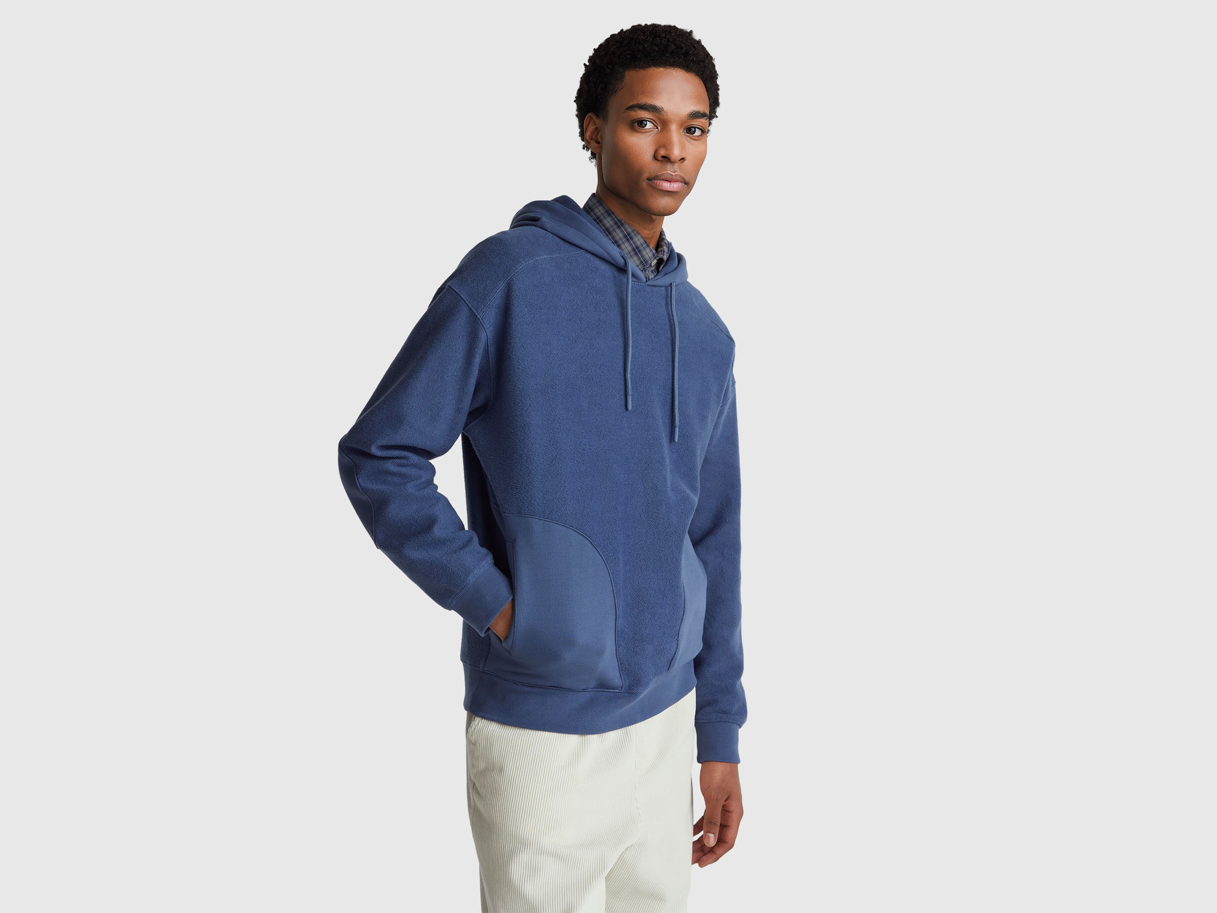 SWEATER W/HOOD Men image number 1