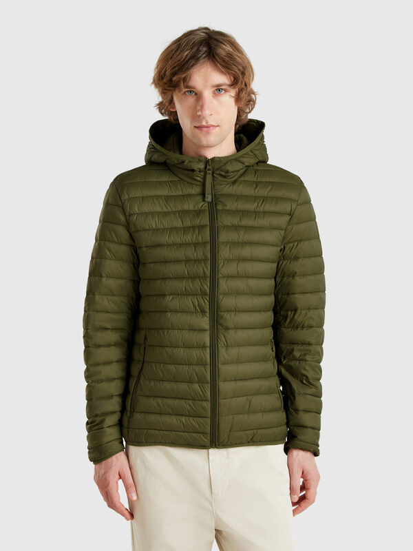 Regular fit puffer jacket with padding Men