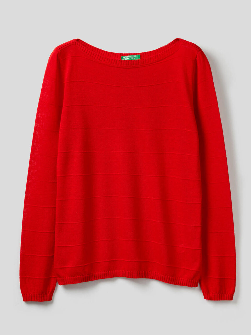 Boat neck sweater image number null