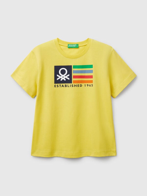 T-shirt with logo print Junior Boy