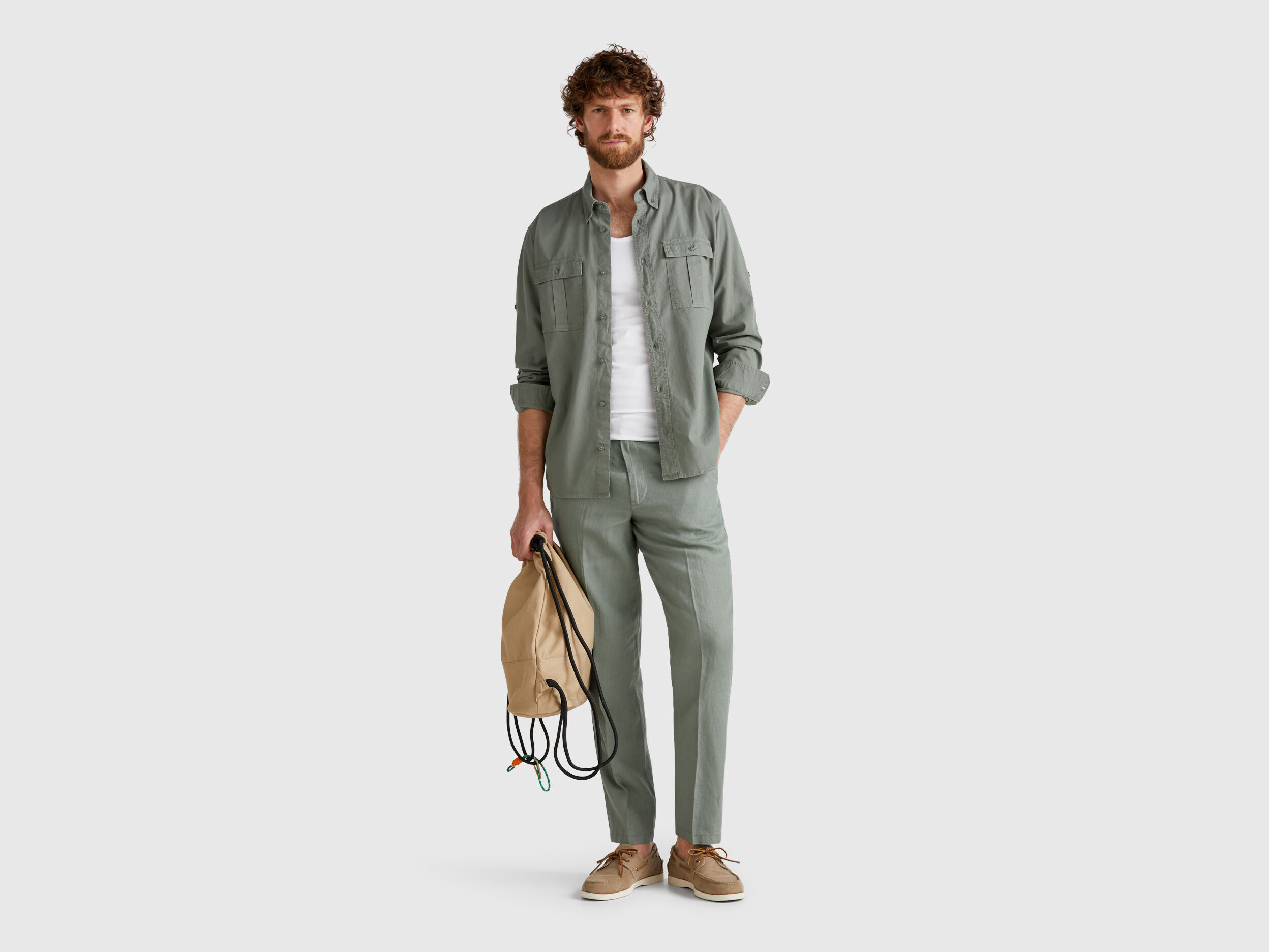 Men's Chino Trousers New Collection | Benetton