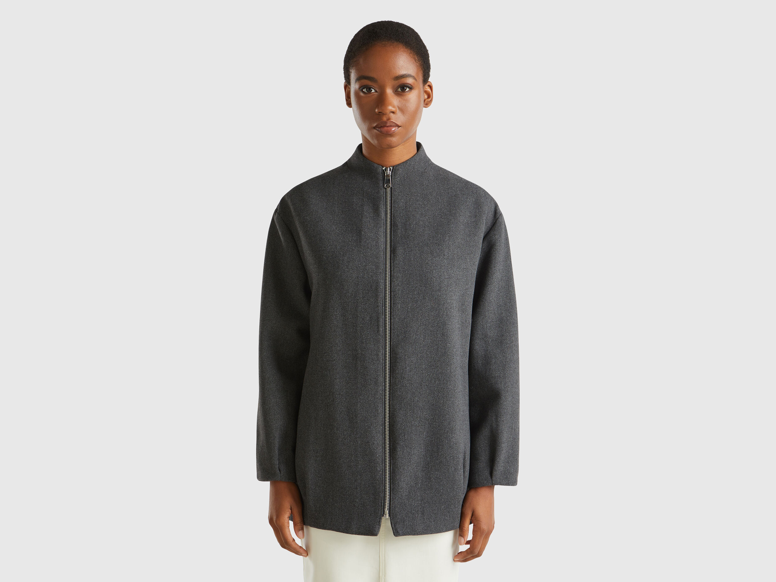 Women's short wool coats cheap