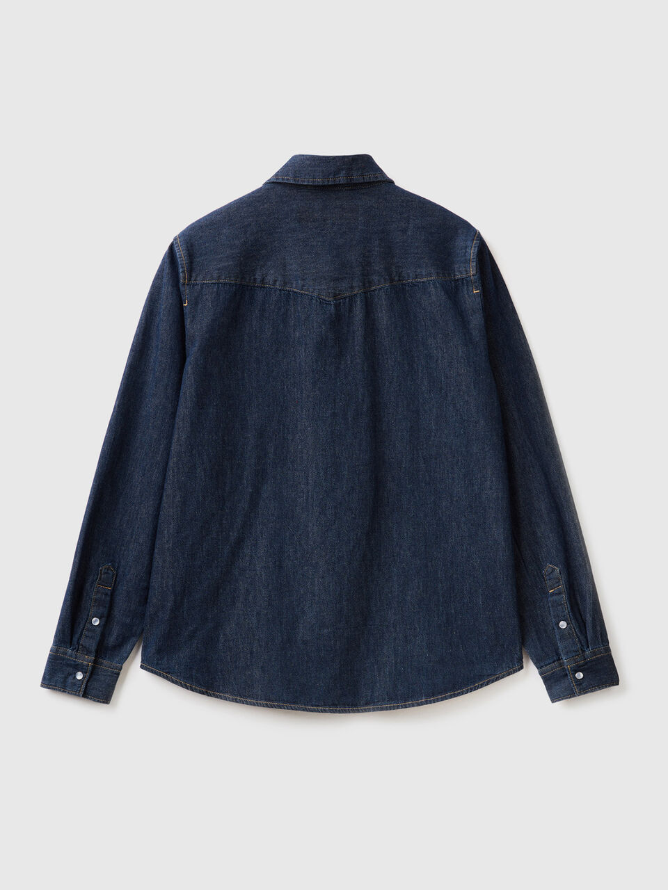 Regular fit denim shirt image number 2