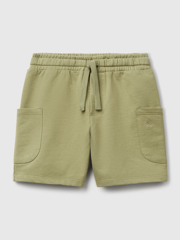 Cotton cargo shorts Junior Boy