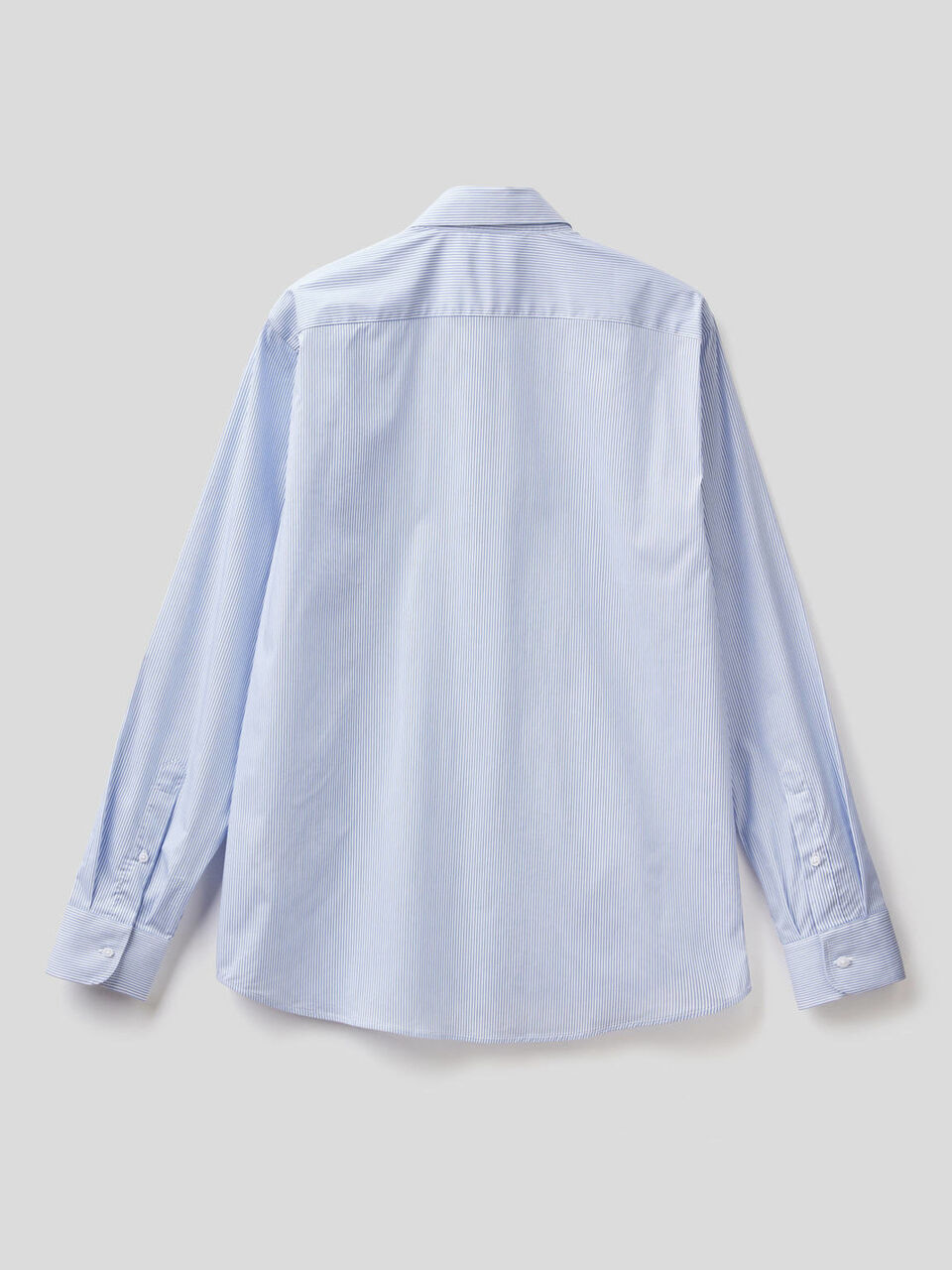 Shirt in yarn dyed stretch cotton image number 2
