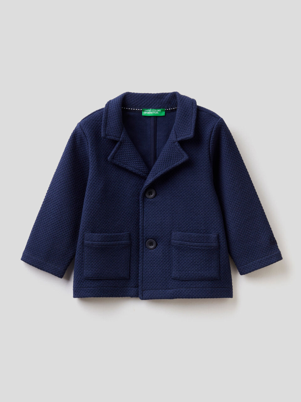 Classic jacket in sweat image number 1