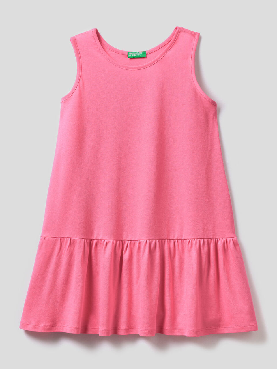 Beach cover-up dress with frill image number 1