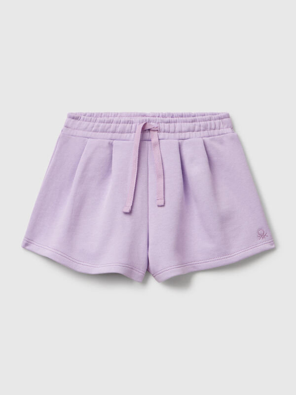 Cotton fleece shorts Junior Girl