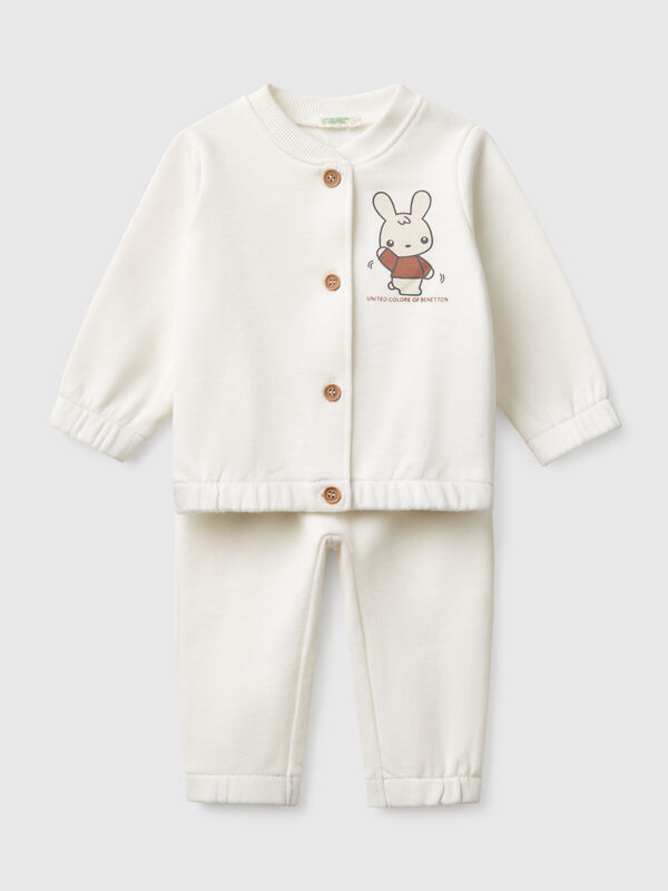 Sweatsuit in cotton New Born (0-18 months)