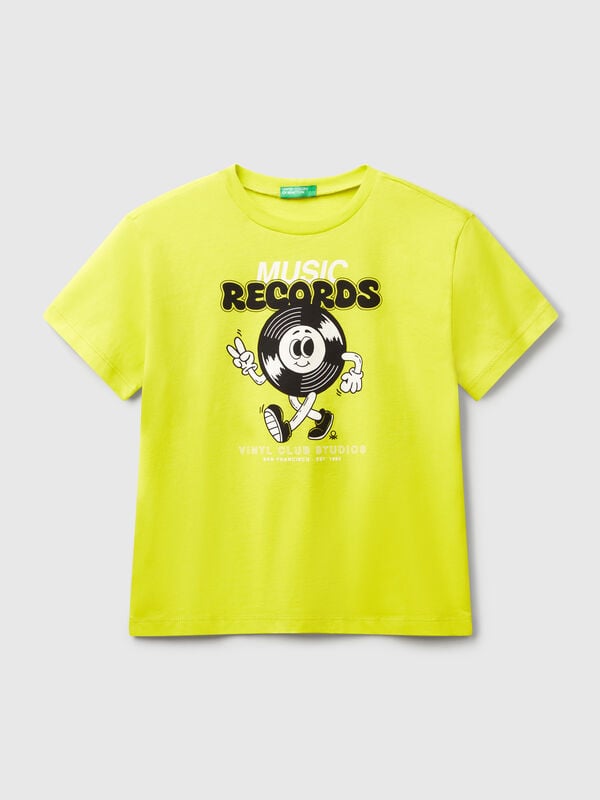 T-shirt with neon print Junior Boy