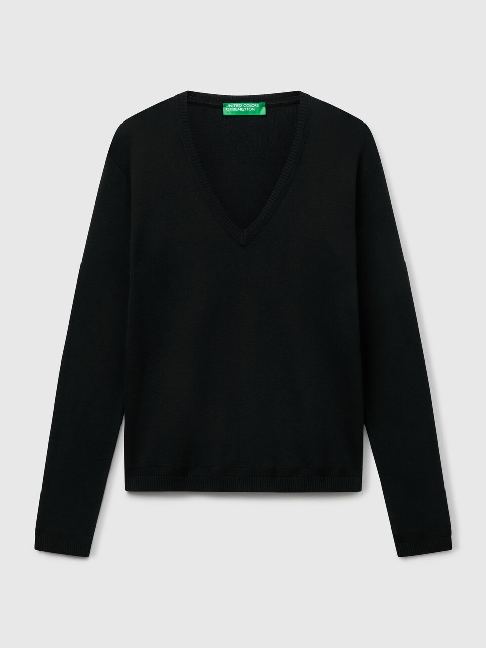 V NECK SWEATER L/S Women image number null