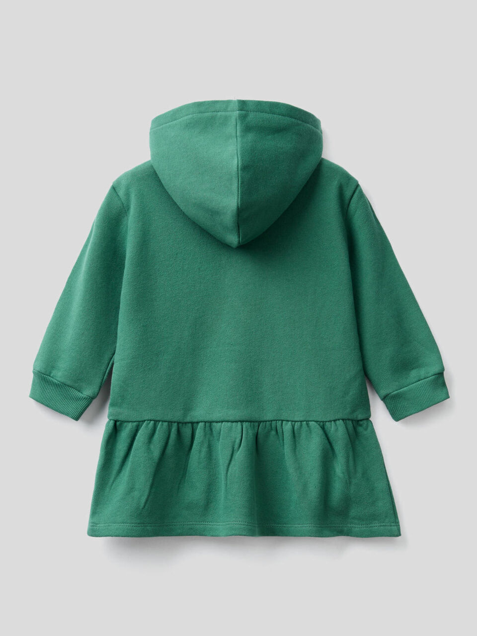 Sweat dress with lurex details image number 2
