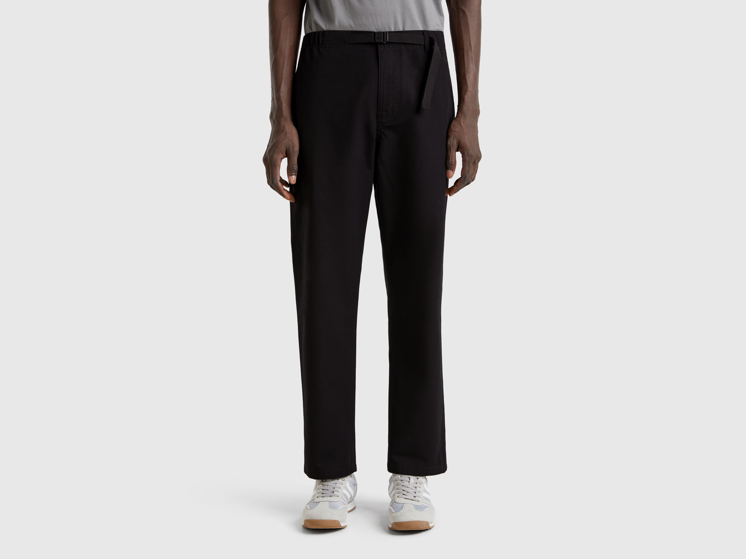 Men's Regular Fit Trousers New Collection | Benetton