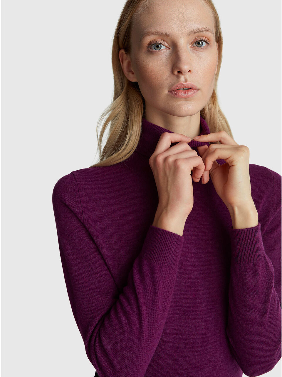 TURTLE NECK SWEATER Women image number null