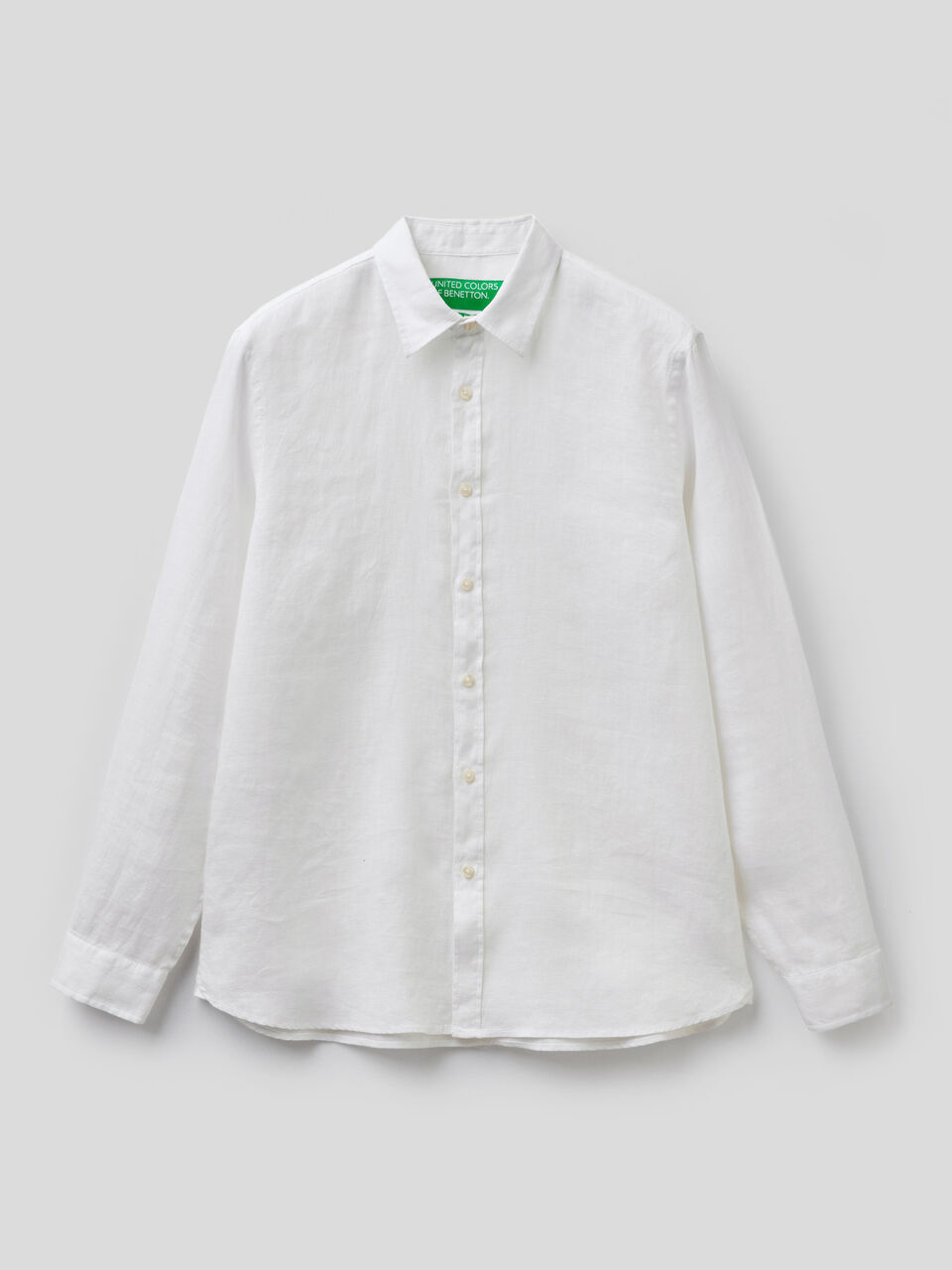 Shirt in pure linen image number 1