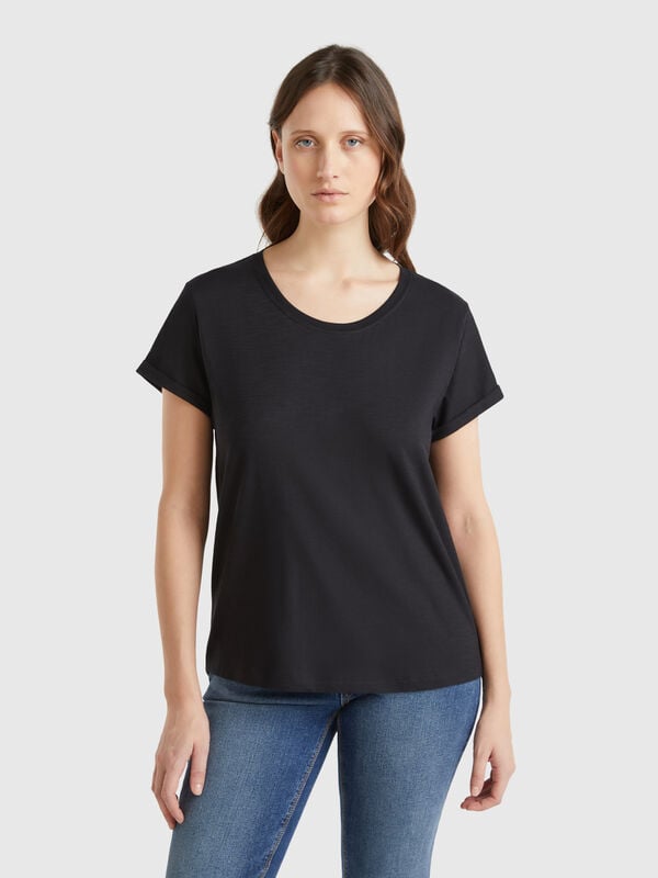 Short sleeve t-shirt lightweight cotton Women