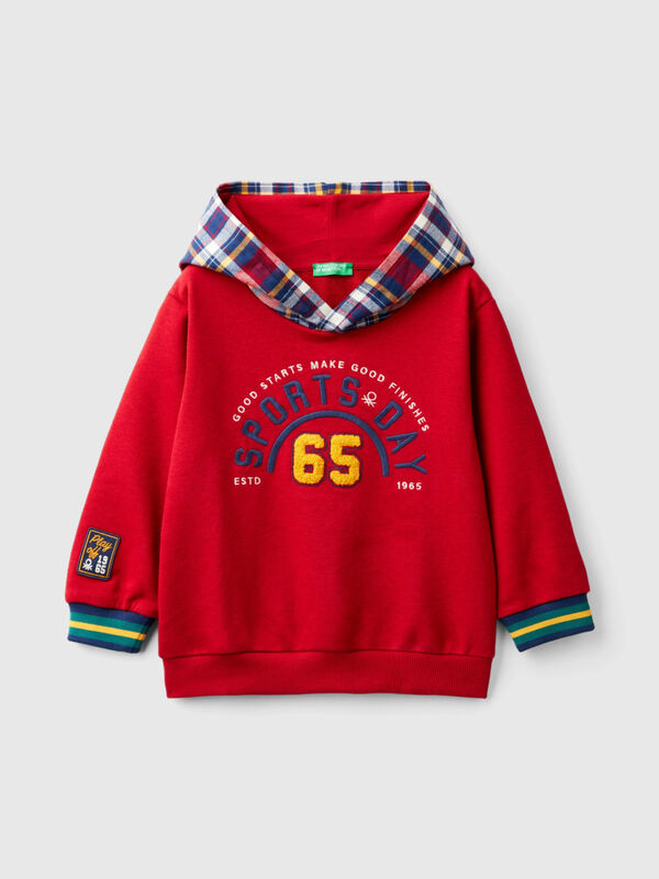 Tartan hoodie Junior Boy