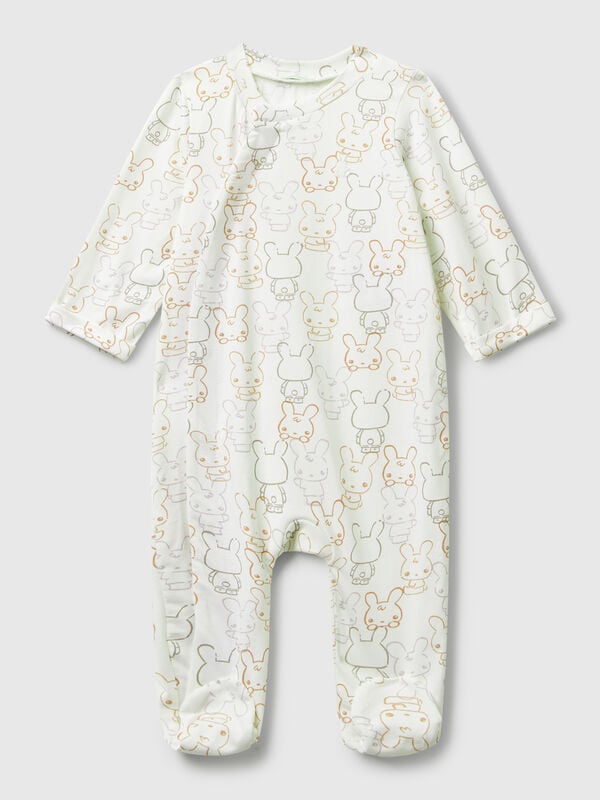 Onesie with bunny print New Born (0-18 months)