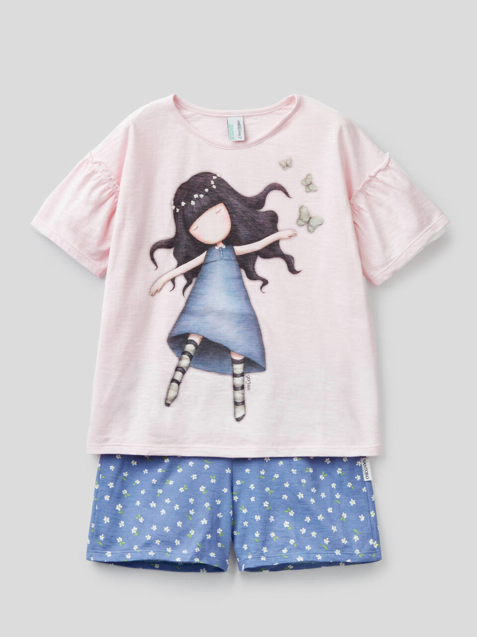 Short pyjamas with Gorjuss print image number null