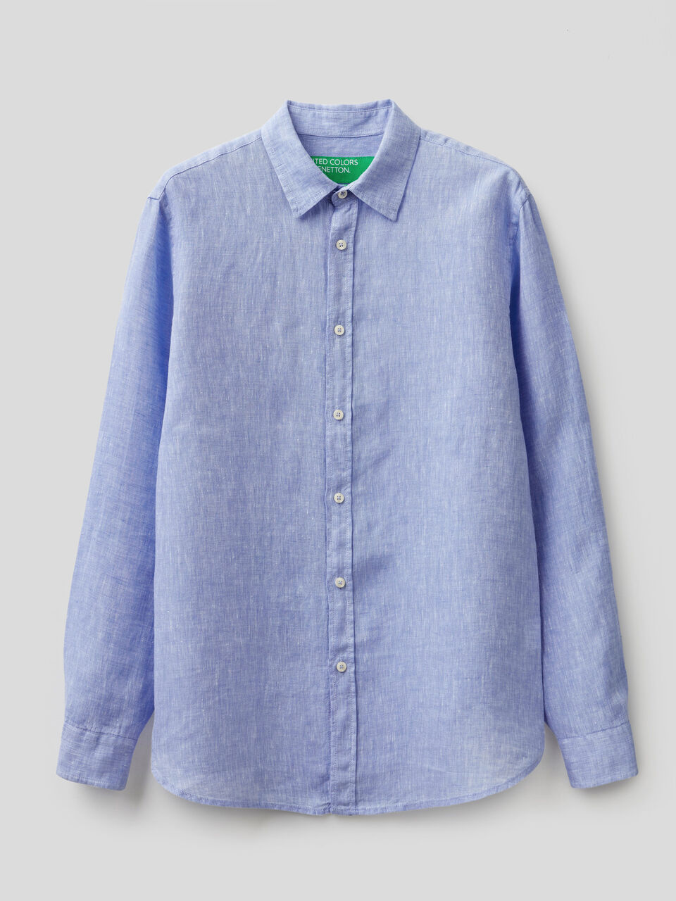 Shirt in pure linen image number 1
